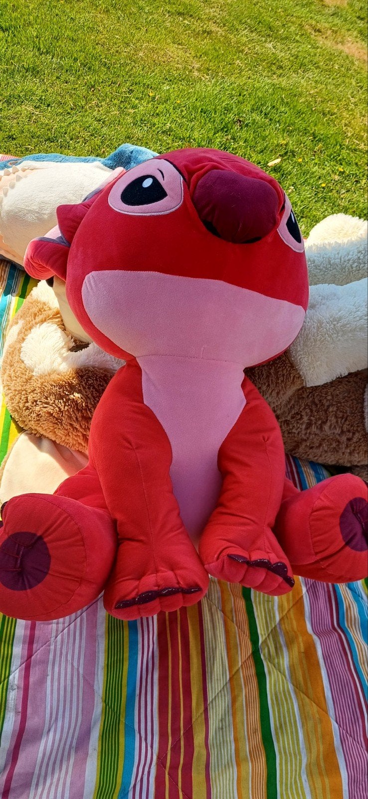 Interactieve knuffel Leroy van Lilo en Stitch, 80 cm, Ophalen of Verzenden