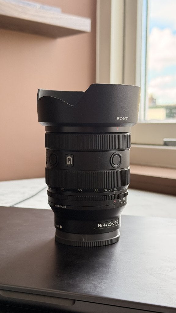 Sony FE 20–70 mm F4 G, Sony E-mount, Sony, Zonnekap, Ophalen of Verzenden