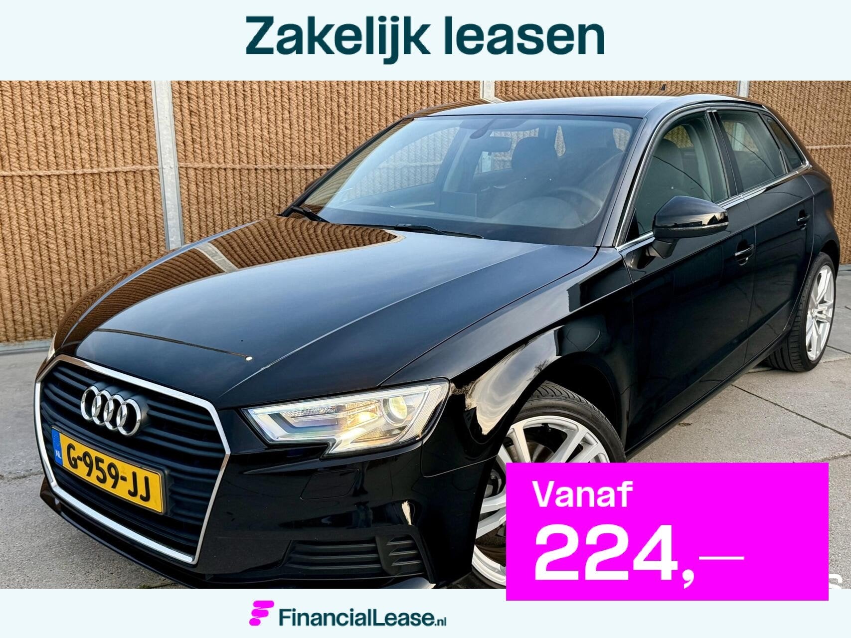 Audi A3 Sportback 30 TFSI Pro Line Navigatiesysteem | Xenon, Gebruikt, Euro 6, 1165 kg, 116 pk