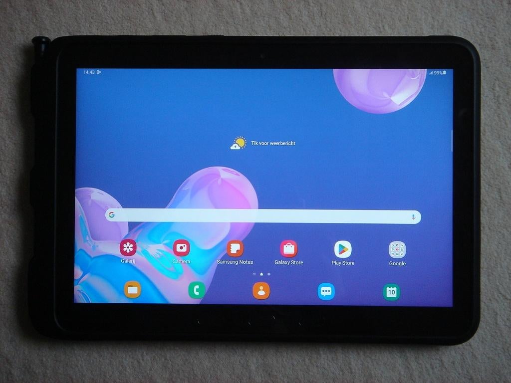 Samsung Galaxy Tab Active Pro (LTE) - SM-T545 + hoes en pen, Computers en Software, Android Tablets, Gebruikt, SM-T545, 64 GB