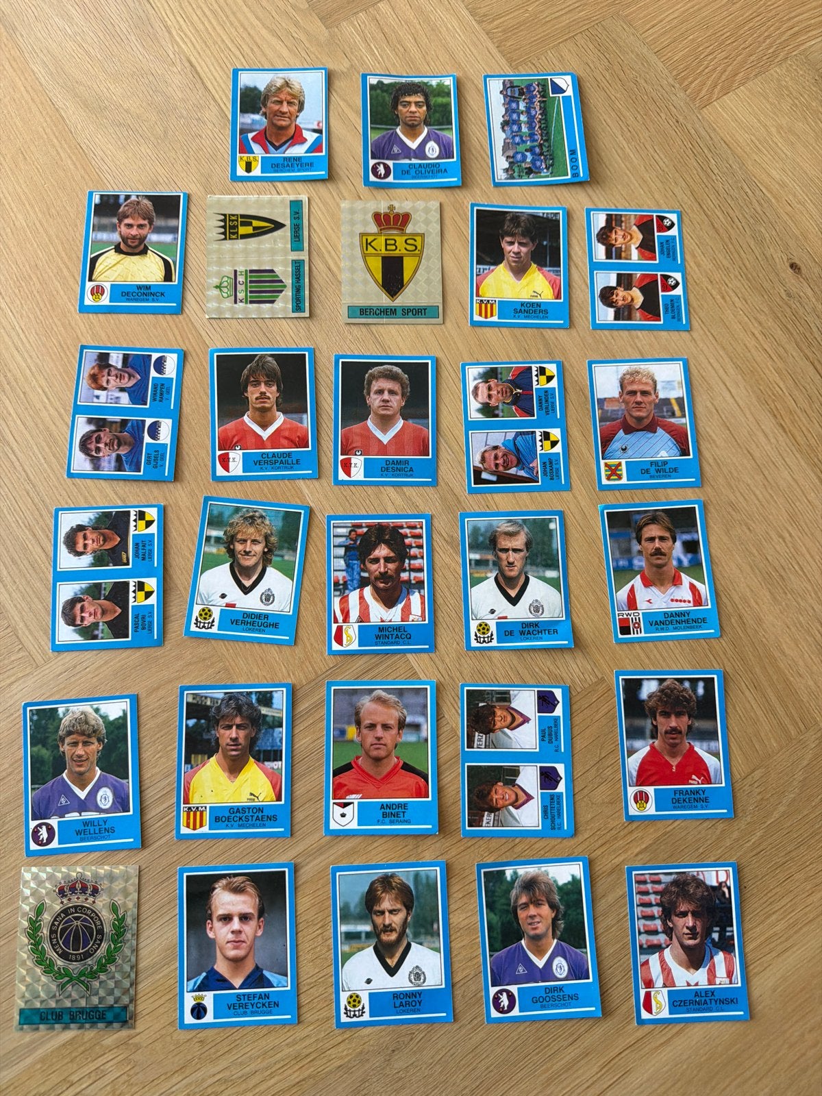 Voetbalplaatjes Panini Football 87 - Vintage Collectie, Verzamelen, Ophalen of Verzenden, Gebruikt, Overige binnenlandse clubs