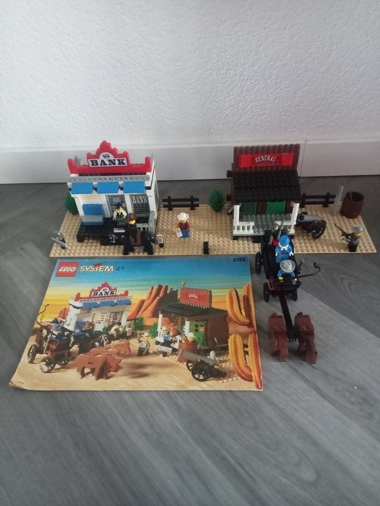 Lego Western Cowboys 6765 Gold City Junction, Lego, Ophalen of Verzenden, Zo goed als nieuw, LEGOLAND