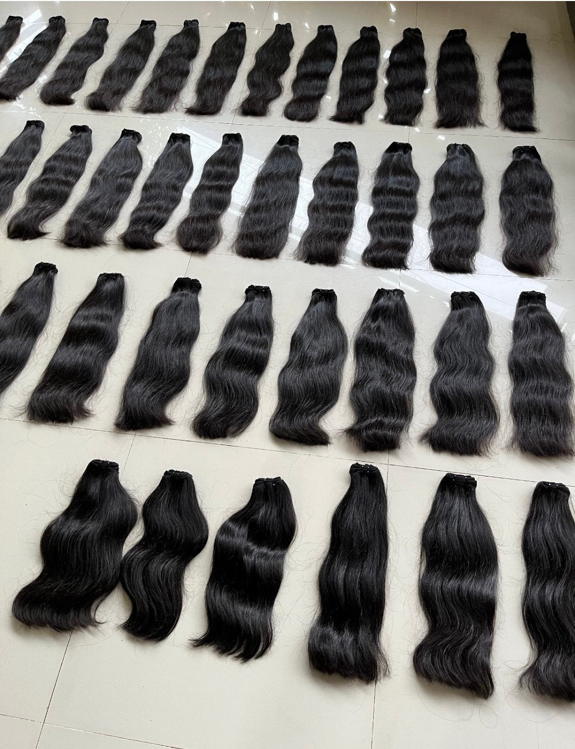 Hair extensions premium RAW Donor, Ophalen of Verzenden, Zo goed als nieuw