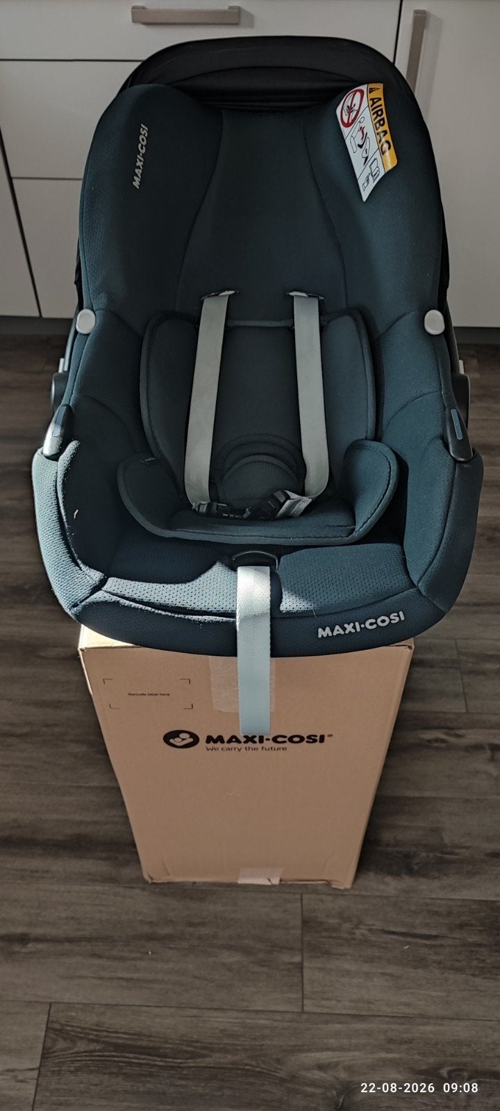 Maxi Cosi Cabriofix - Zo goed als nieuw, Ophalen, Autogordel, Zijbescherming, Zo goed als nieuw