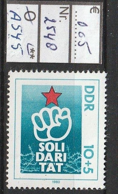 DDR Solidariteit Michel 2548 Nr.A545p, Verzenden, DDR, Postfris