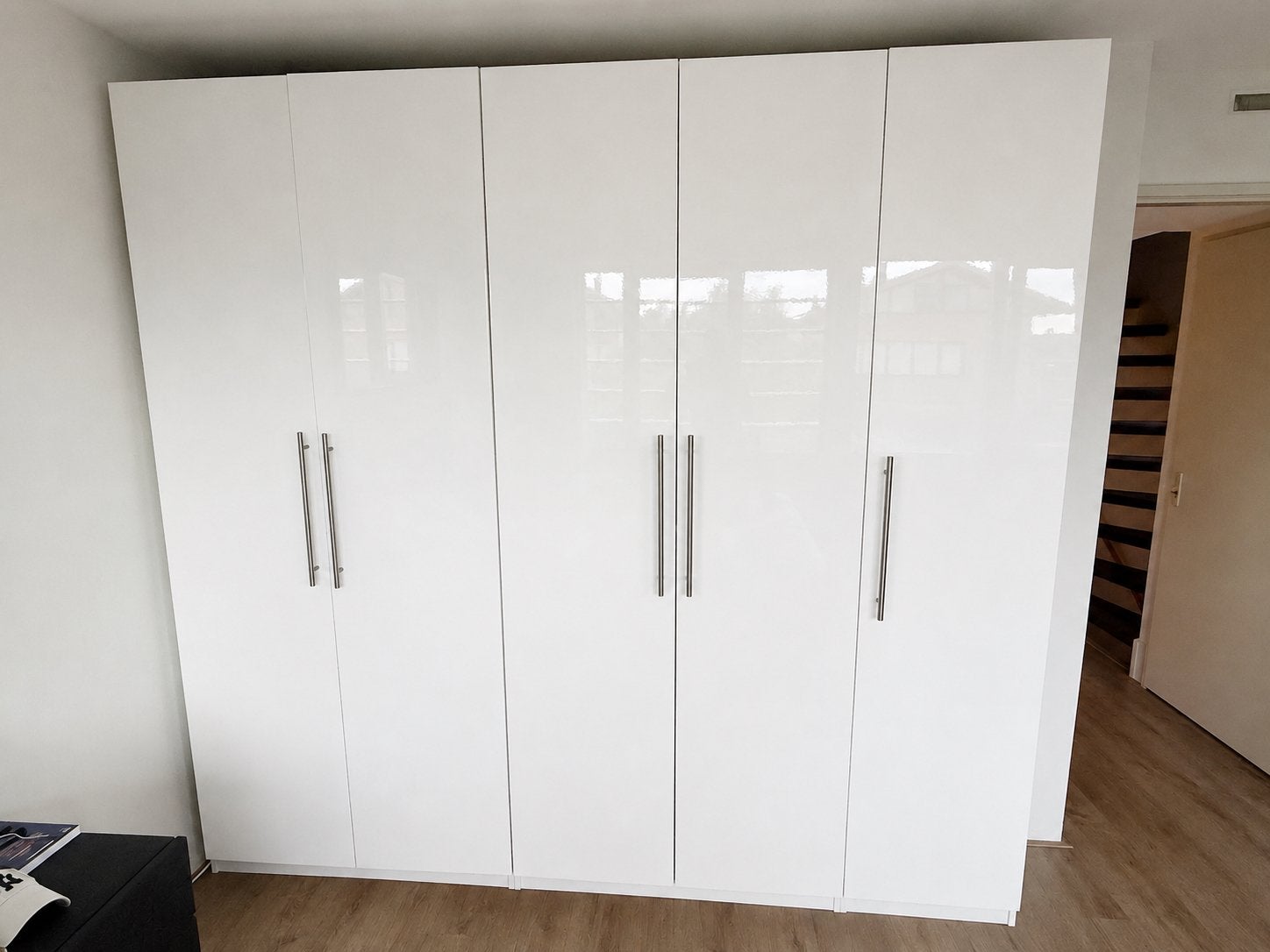 Pax Fardal 236 glanzende deuren, Huis en Inrichting, Kasten | Kledingkasten, Ophalen, Kunststof, 200 cm of meer, 50 tot 100 cm