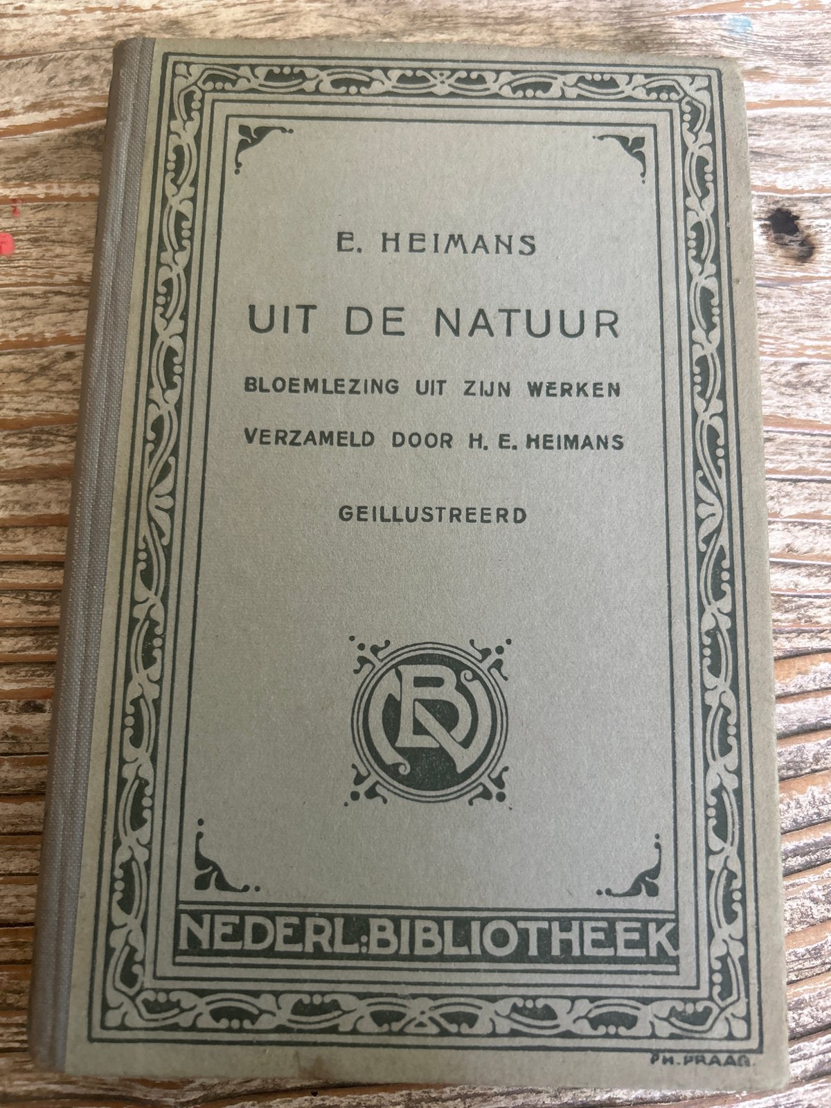 Uit de Natuur - E. Heimans (1916), Ophalen of Verzenden, Gelezen, Natuur algemeen