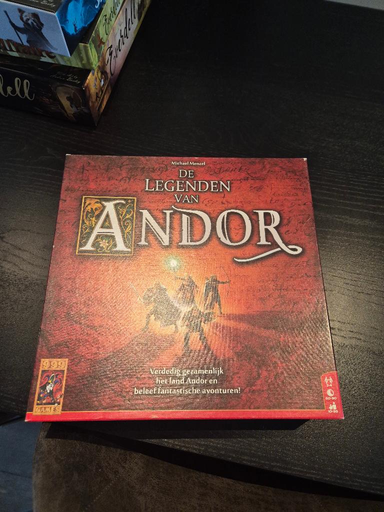 Legende van Andor Bordspel, Een of twee spelers, Ophalen of Verzenden, Zo goed als nieuw, 999 games