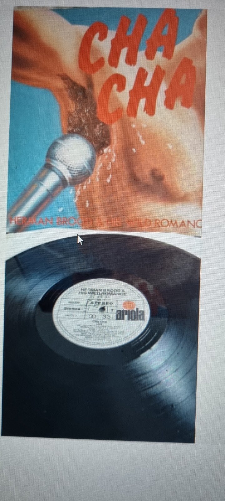 Herman Brood & His Wild Romance - Cha Cha LP (1978), LP, Gebruikt, Originele persing, Ophalen of Verzenden