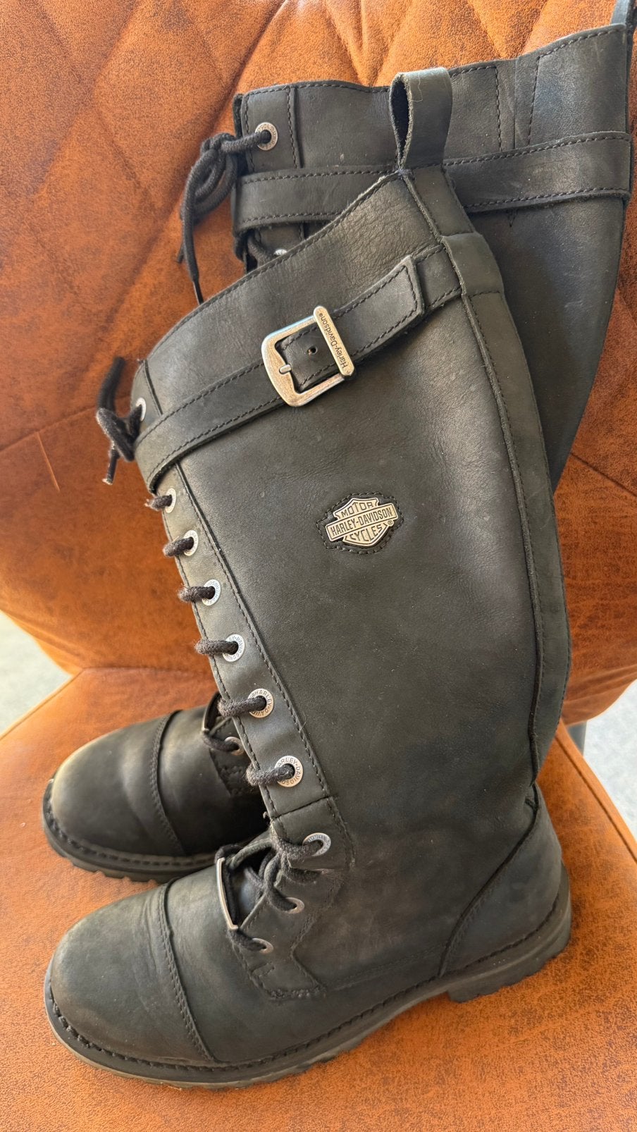 Harley Davidson laarzen mt. 39, Motoren, Kleding | Motorkleding, Ophalen of Verzenden, Tweedehands, Dames, Laarzen
