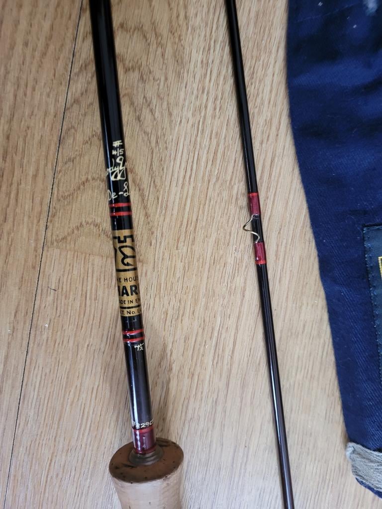 Hardy flyrod 4-5#, Watersport en Boten, Ophalen of Verzenden, Zo goed als nieuw, Werphengel