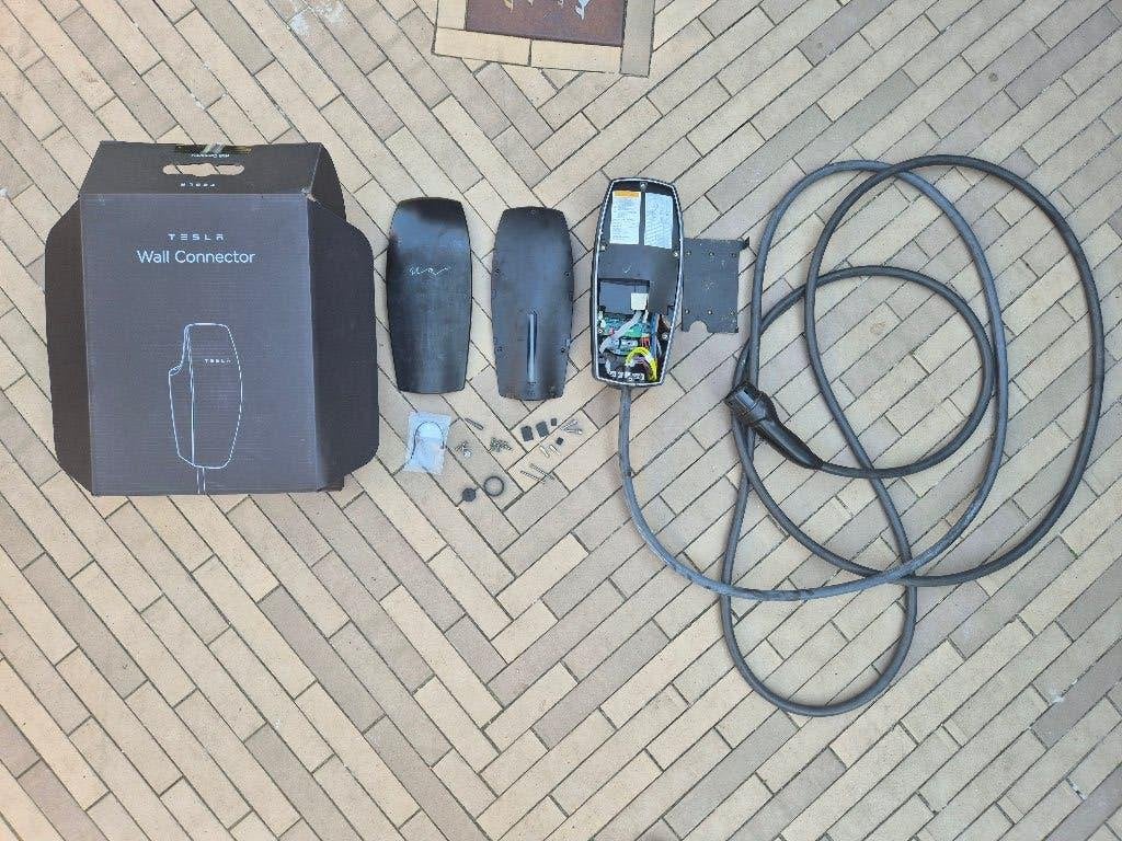 Tesla Wall Connector Gen 2 | 22 kW | Type 2 | 3-fase Wallbox, Ophalen, Gebruikt, Laadpaal
