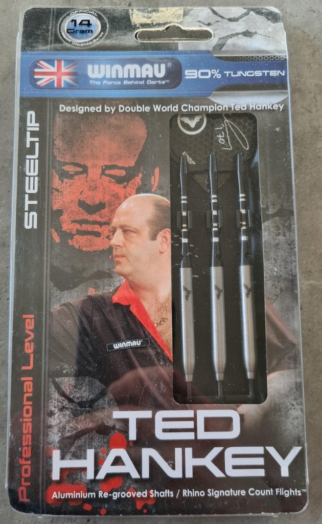 ted hankey darts 14 gram als nieuw, Ophalen of Verzenden, Zo goed als nieuw, Pijlen