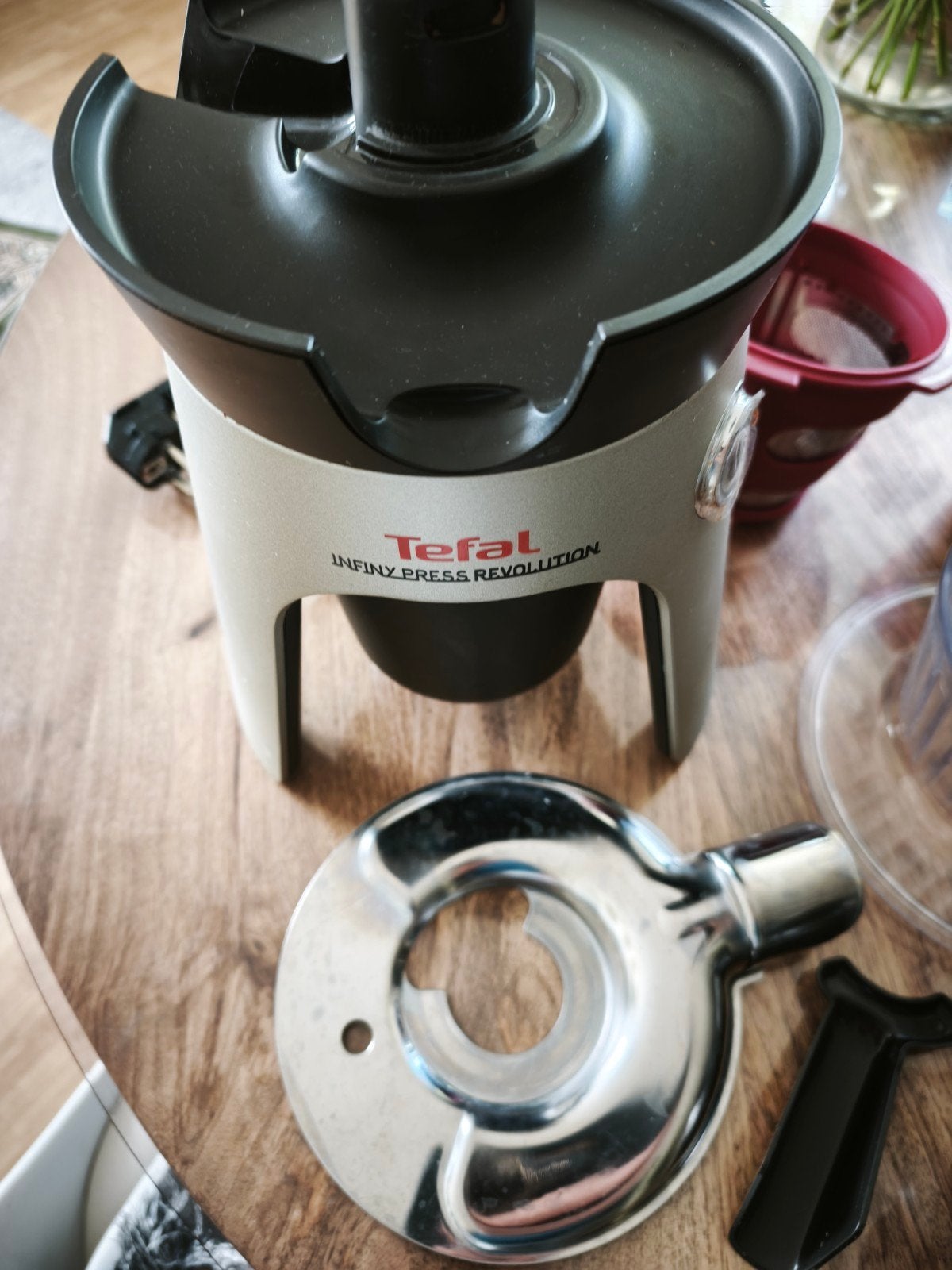 Tefal Infiny Press Revolution sapcentrifuge, Ophalen of Verzenden, Gebruikt