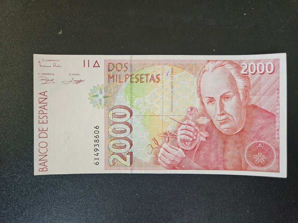 Spanje pick 164 1992  zf+/UNC-, Ophalen of Verzenden, Overige landen, Los biljet