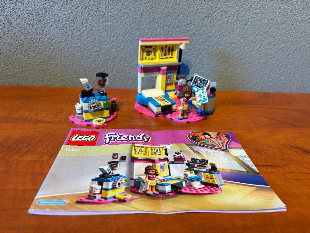 Lego 41329- Friends- Olivia's Deluxe Bedroom, Lego, Friends, Ophalen of Verzenden, Complete set