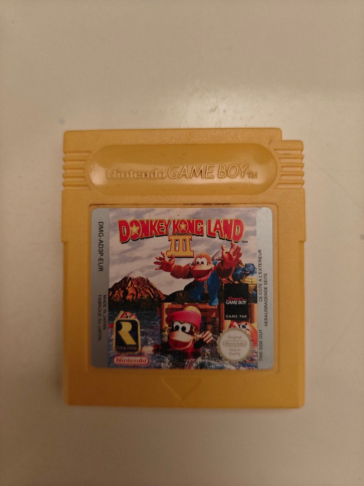 Donkey Kong Land III Game Boy - Klassiek Avontuur!, Spelcomputers en Games, Games | Nintendo Game Boy, Gebruikt, 1 speler, Ophalen of Verzenden