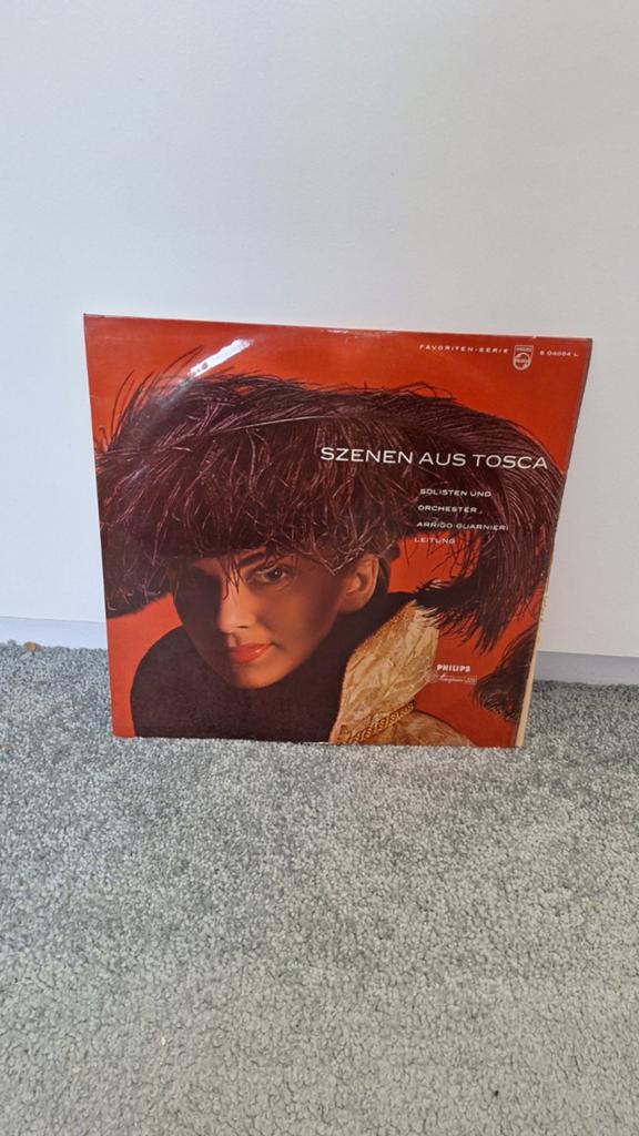 Szene Aus Tosca - Philips Favoriten-Serie LP, Ophalen of Verzenden, Romantiek, Gebruikt, Opera of Operette