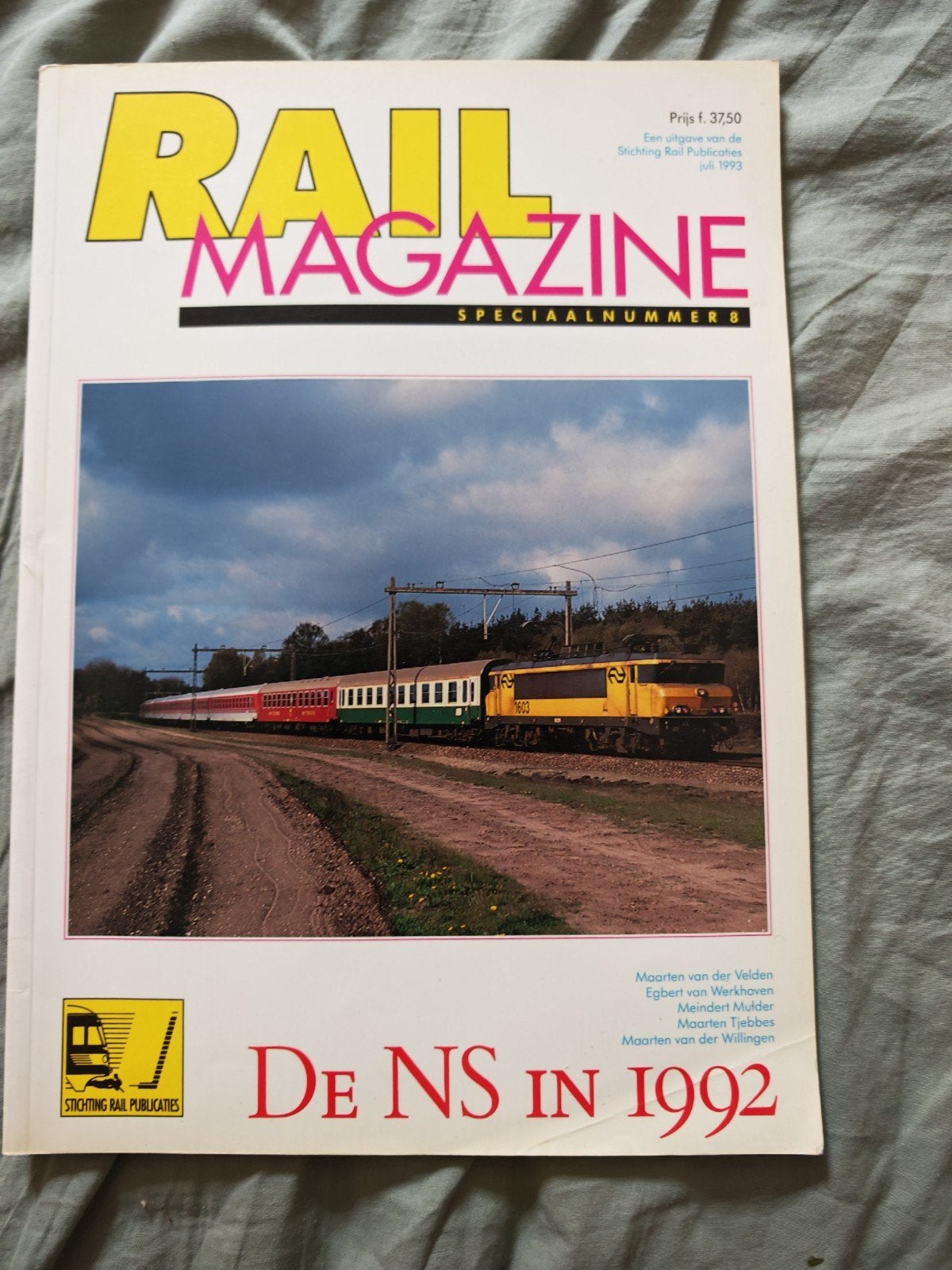 Rail Magazine Special 8: De NS in 1992, Verzamelen, Ophalen of Verzenden, Trein, Boek of Tijdschrift