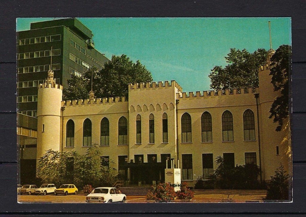 4 Tilburg, Paleis Raadhuis, Verzamelen, Ophalen of Verzenden, Ongelopen, Noord-Brabant