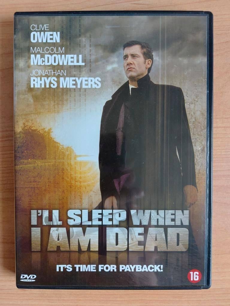 I'll Sleep When I'm Dead - Clive Owen, Cd's en Dvd's, Alle leeftijden, Ophalen of Verzenden, Zo goed als nieuw