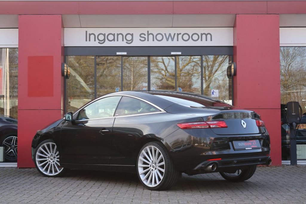 Renault Laguna Coupe 3.5 V6 238pk Initiale | 4Control | Bose, Auto's, Gebruikt, Automatische klimaatregeling, 4 stoelen, Zwart