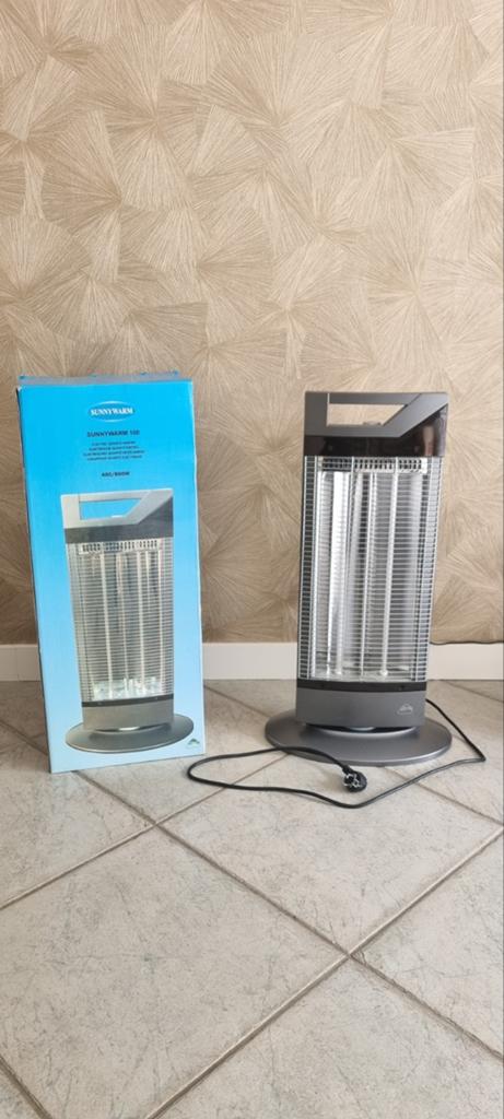 Sunnywarm 160 Elektrische Quartz Kachel 400/800W, Ophalen, Minder dan 60 cm, Kachel, 30 tot 80 cm