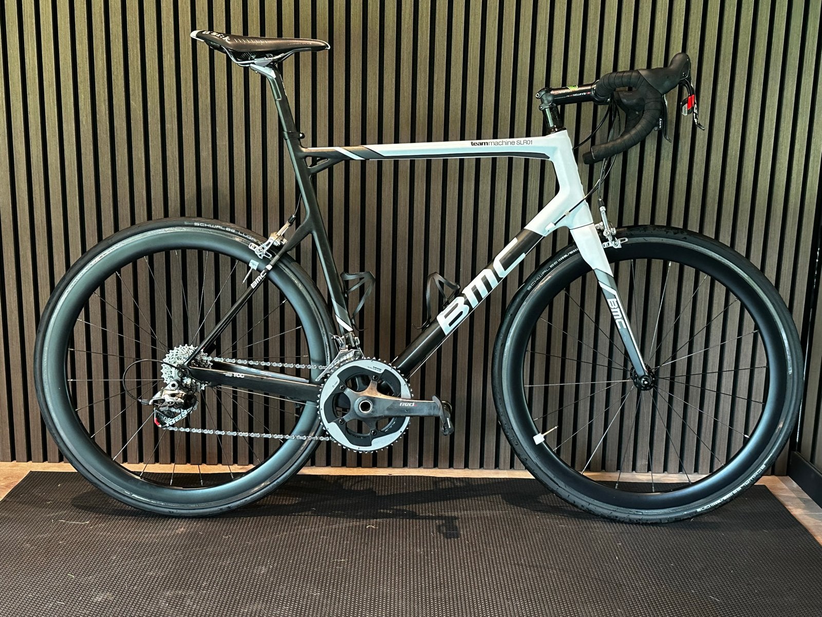 BMC Teammachine SLR01 Racefiets maat60 SRAM Red, 28 inch, Gebruikt, Carbon, 57 tot 61 cm