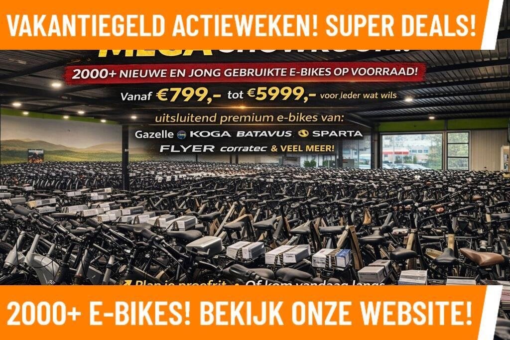 Groot aanbod elektrische fietsen €1000–€1499 met bosch motor, Overige merken, Koga, Ophalen of Verzenden, Zo goed als nieuw