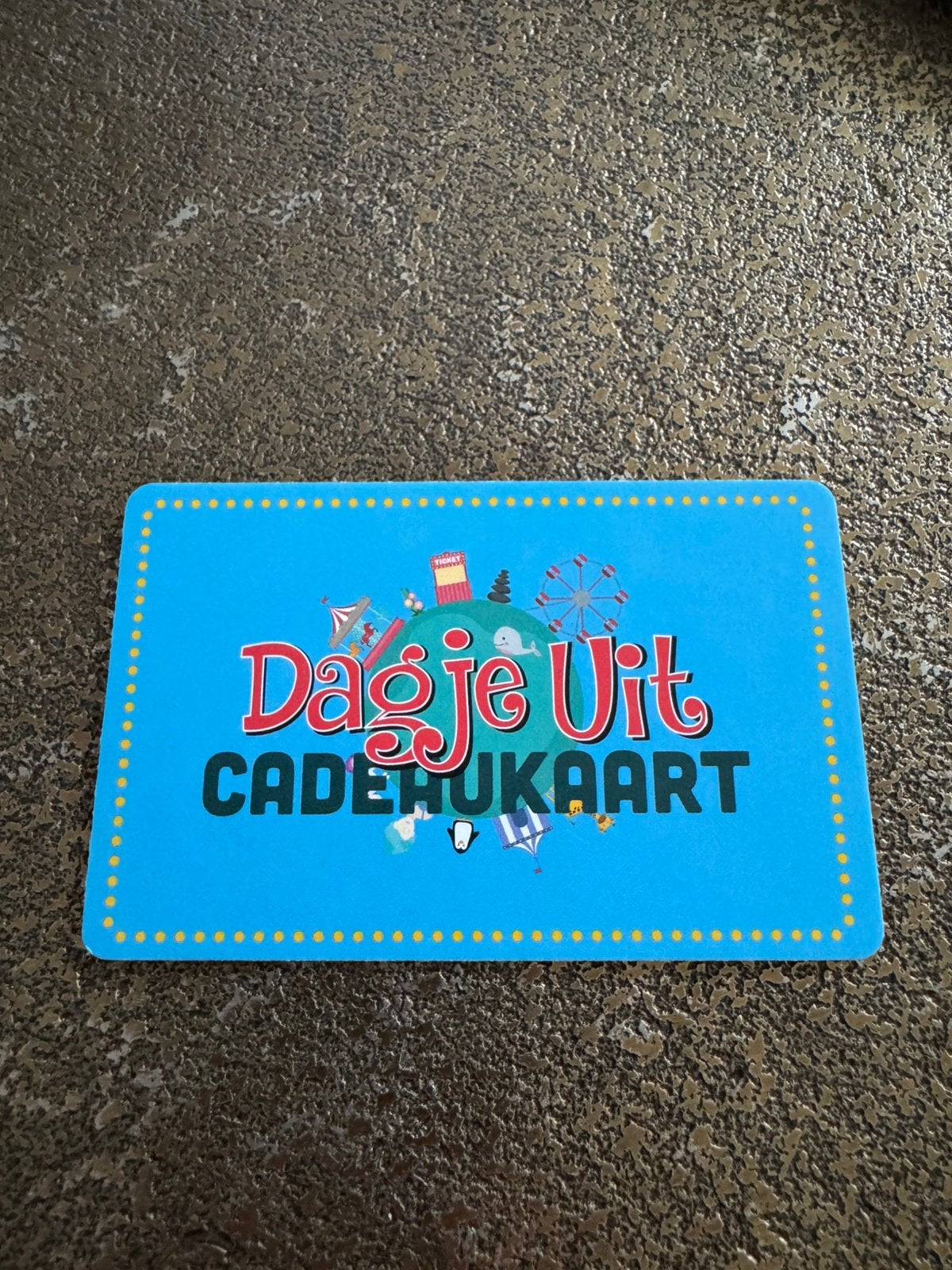 Dagje uit kaart !, Tickets en Kaartjes, Eén persoon, Overige soorten, Overige typen