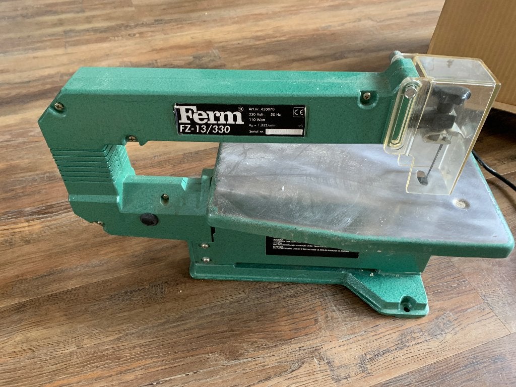 Elektrische figuurzaag, Ophalen, Gebruikt, 30 tot 70 mm, Figuurzaag