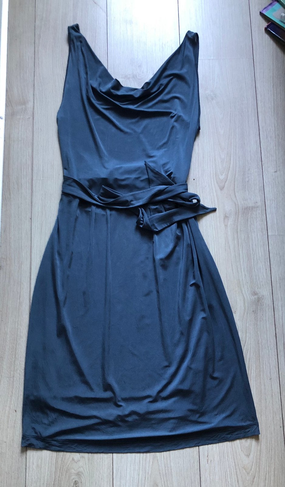 Charmante jurk van No Man’s Land maat XL/42, Kleding | Dames, Gelegenheidskleding, Overige typen, Blauw, Maat 42/44 (L), Ophalen of Verzenden