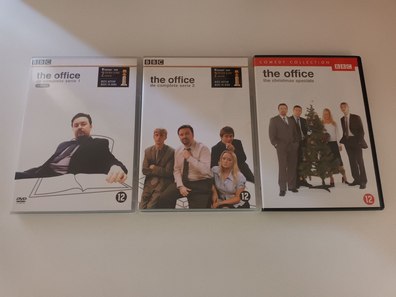Dvd complete reeks The Office UK, Alle leeftijden, Ophalen of Verzenden, Zo goed als nieuw
