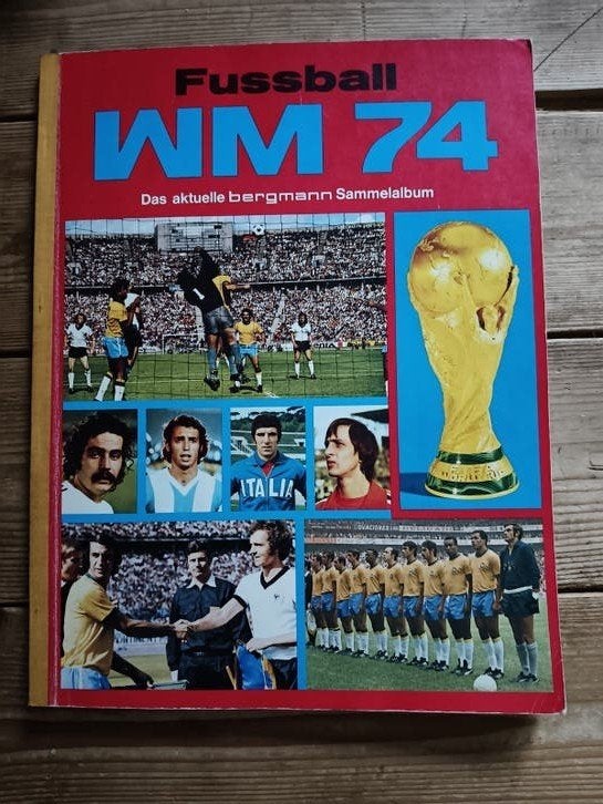 Voetbal WM 74 Verzamelalbum - Historisch WK Boek, Boeken, Ophalen of Verzenden, Gelezen, Bergmann, Balsport
