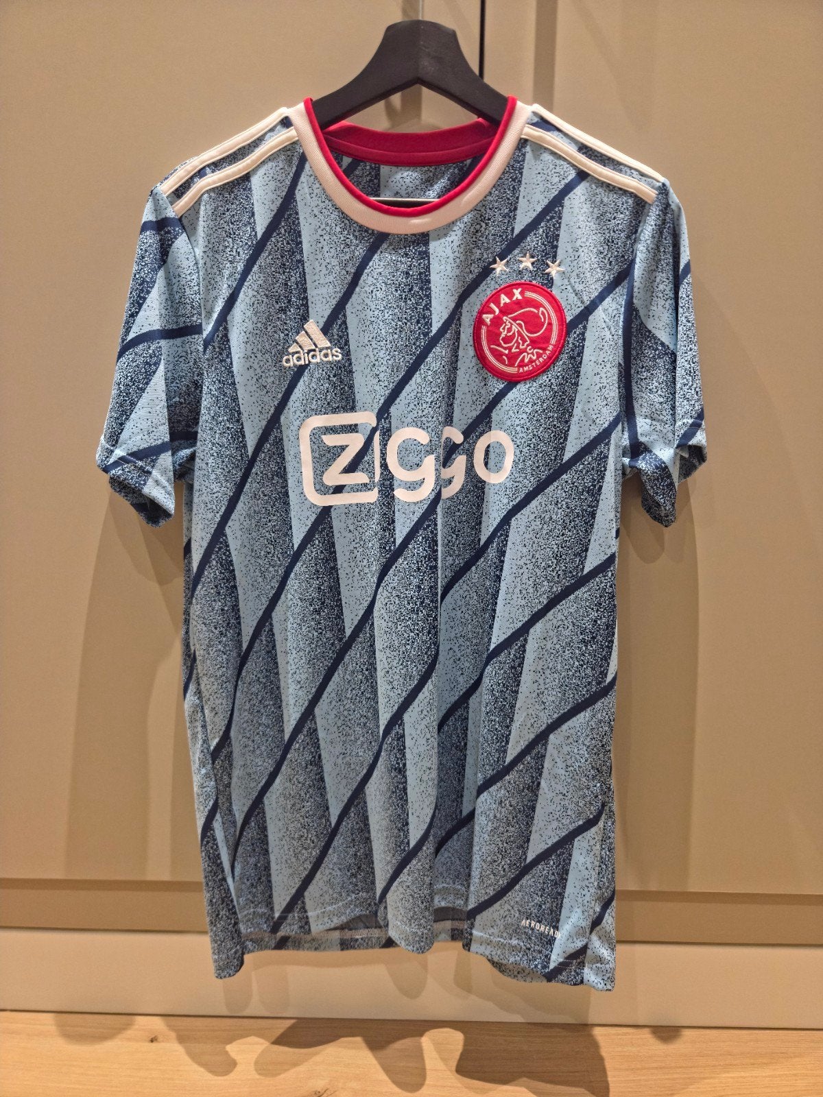 Ajax uitshirt 2020-2021 - Maat M, Ophalen of Verzenden, Zo goed als nieuw, Adidas, Voetbal