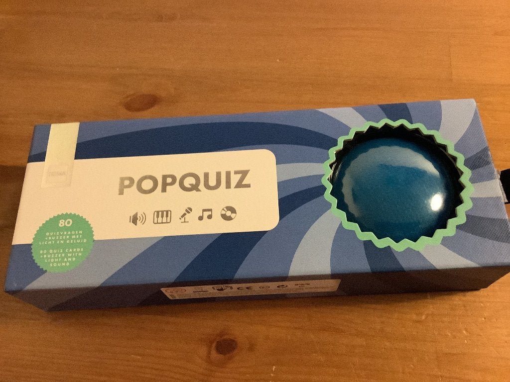 Hema popquiz kaartspel met buzzer. Nieuw, Ophalen of Verzenden, Nieuw, Hema