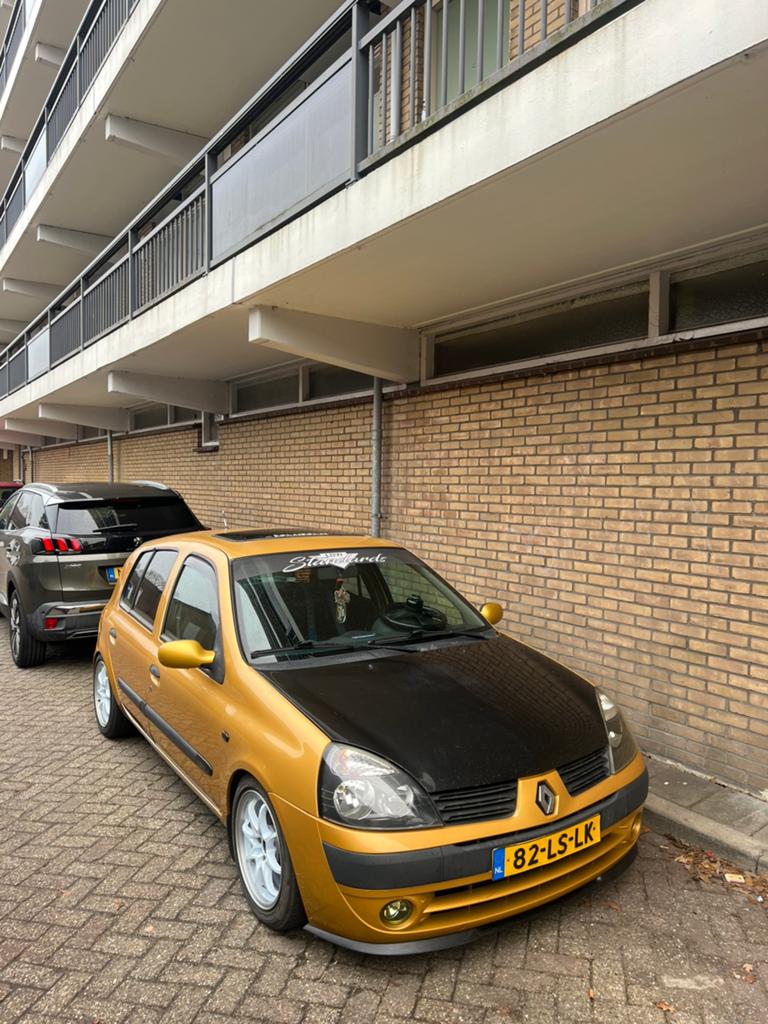 Renault Clio 1.2 16V 5DR 2003 Goud, Auto diversen, Overige Auto diversen, Ophalen
