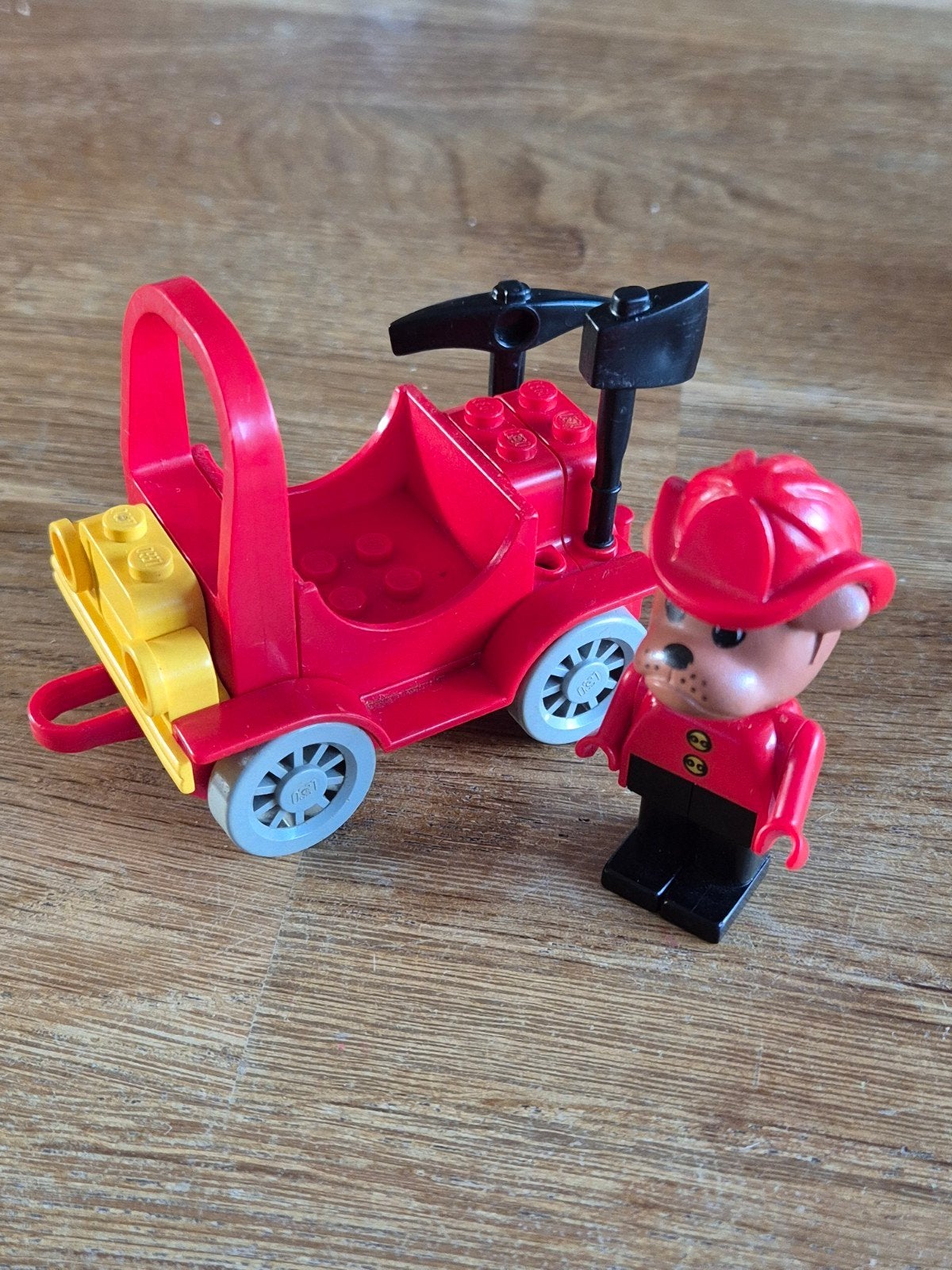 Lego Fabuland Brandweerset met figuur, Inclusief minifiguren, Gebruikt, Overige thema's, Lego