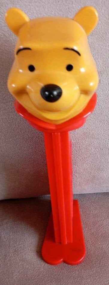 Vintage Winnie de Poeh PEZ dispenser - ongeveer 30 cm, Ophalen of Verzenden, Zo goed als nieuw