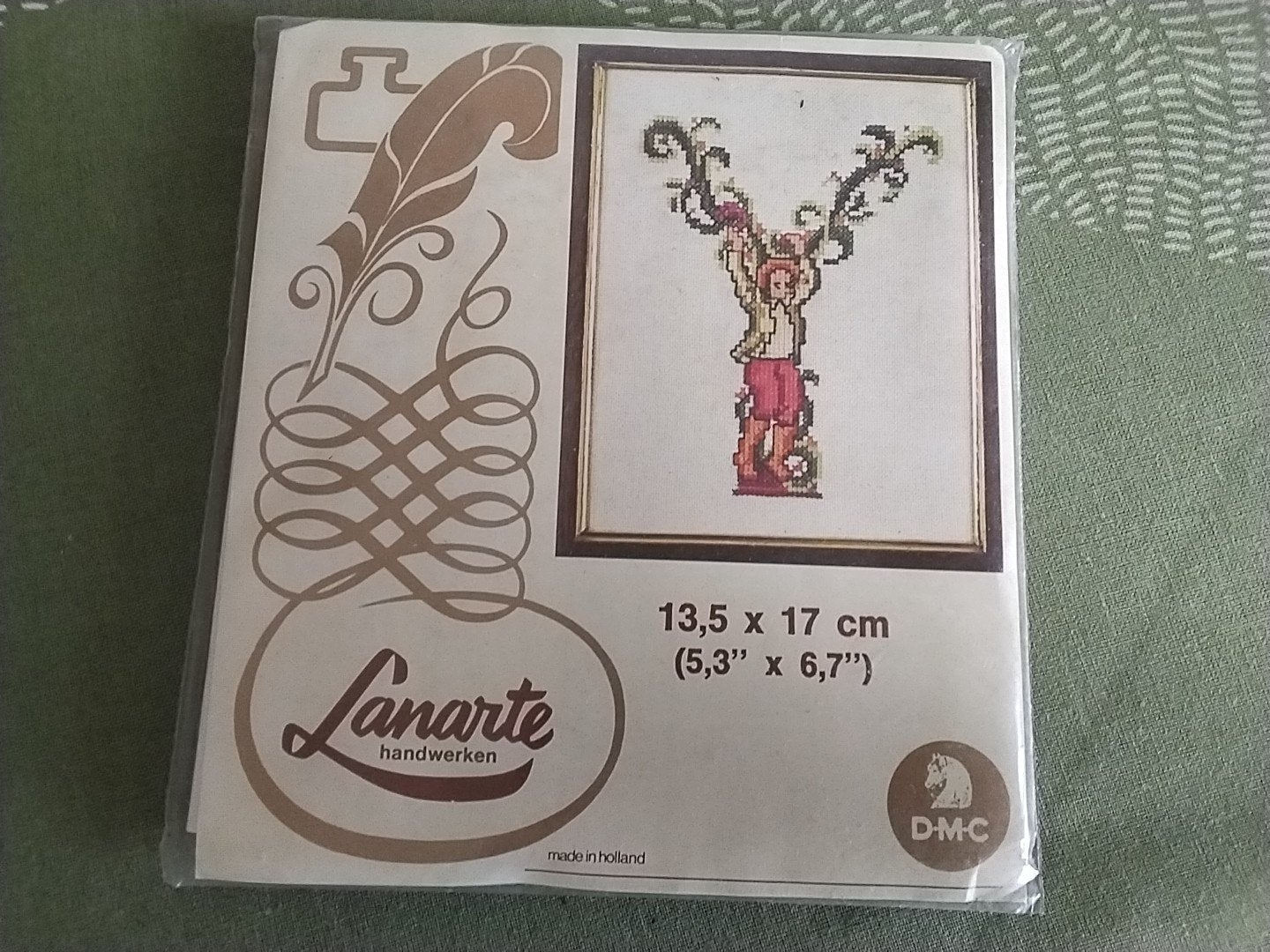 borduurpakketje vd letter Y van Lanarte, Ophalen of Verzenden, Nieuw, Borduurpakket