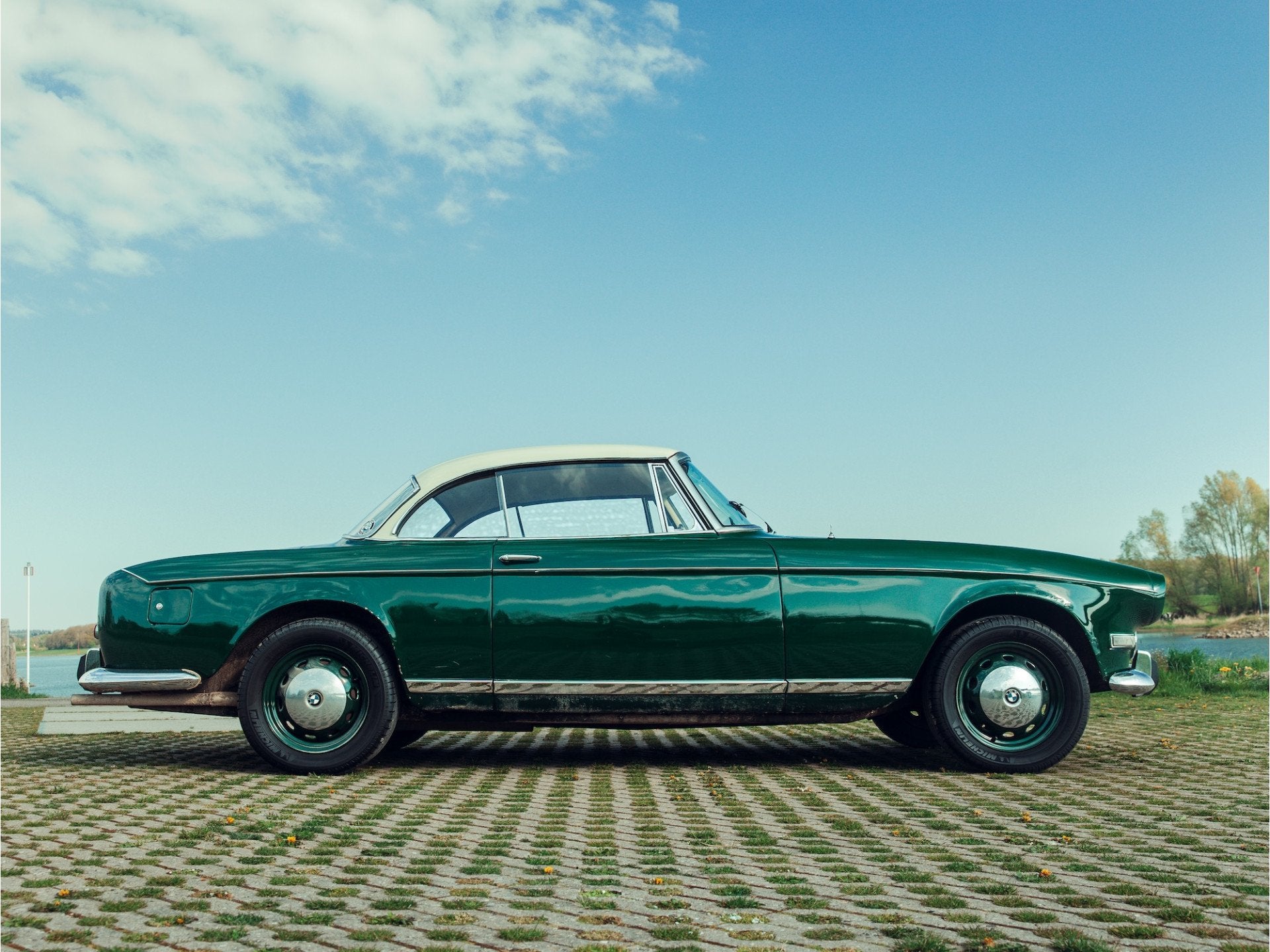 BMW 503 V8 Coupe 1956 Stuurschakeling Zeer originele Belgisc, foto 7
