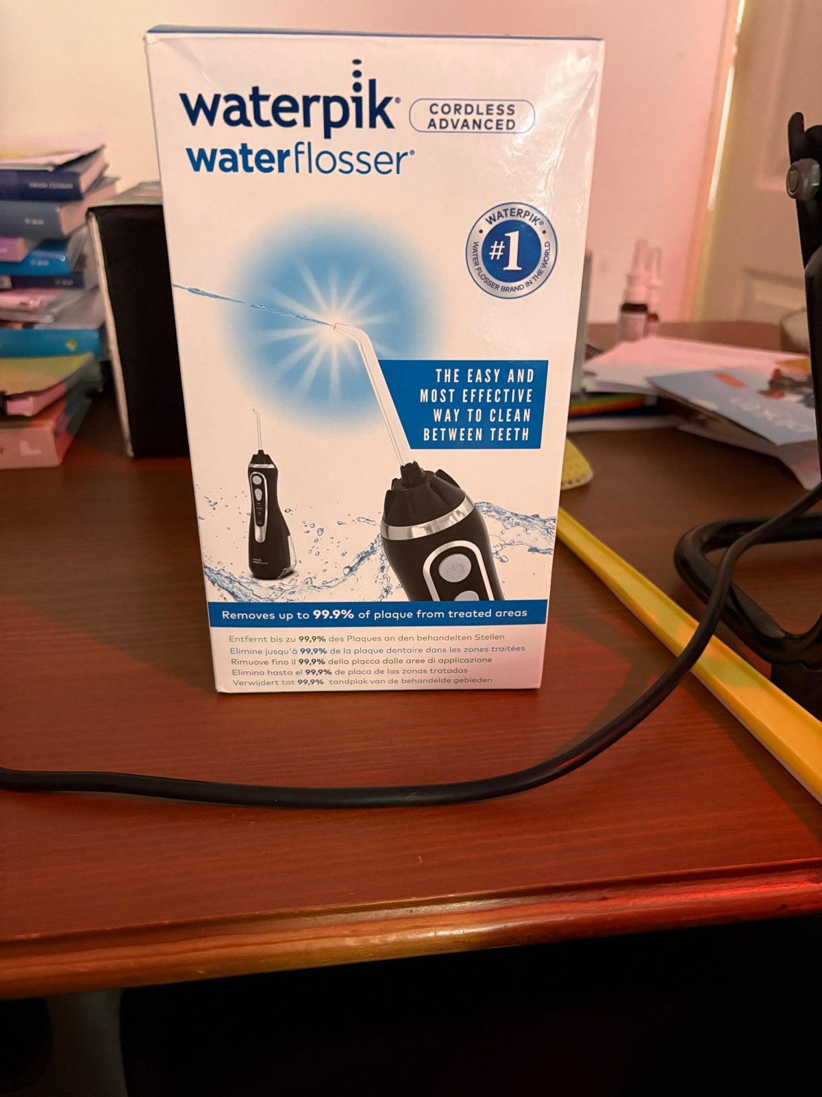 Waterpik Waterflosser Cordless Advanced, Ophalen of Verzenden, Zo goed als nieuw, Overige typen