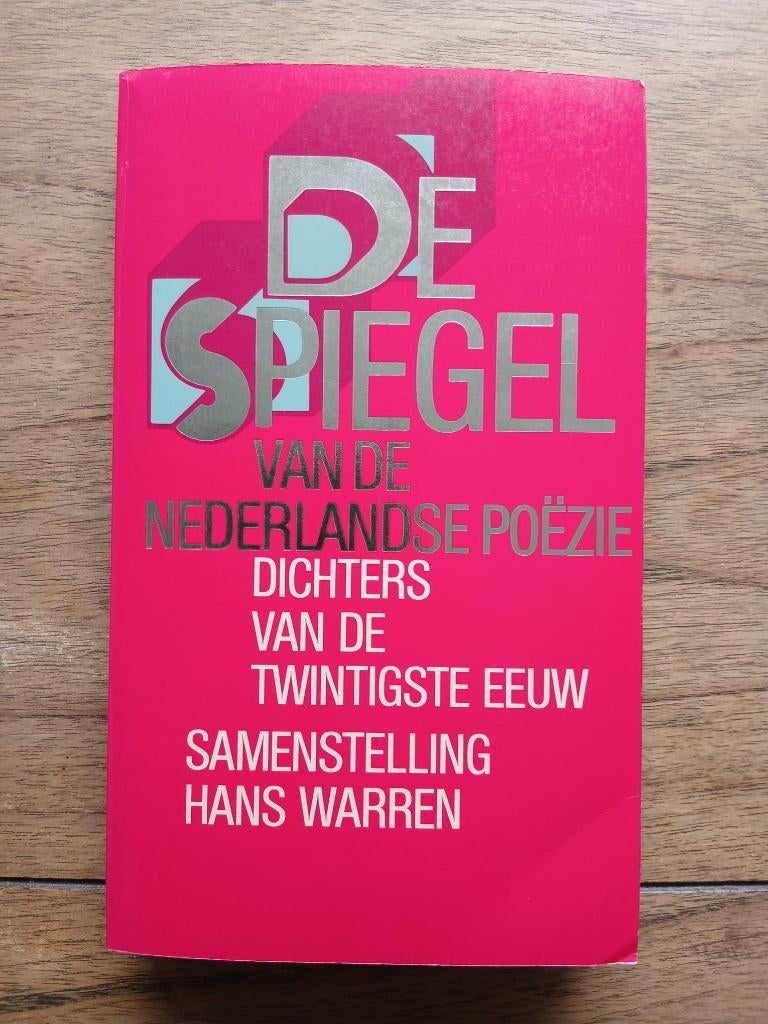 De spiegel van de Nederlandse poëzie - ed. Hans Warren, Ophalen of Verzenden, Zo goed als nieuw