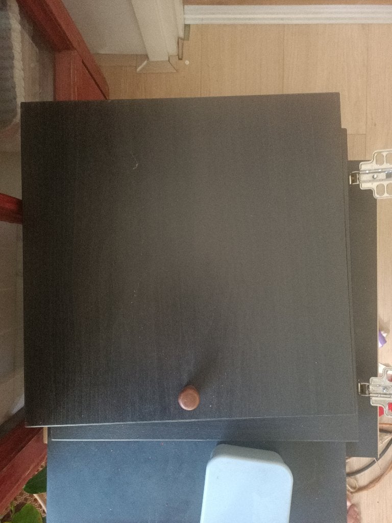 kallax inzet deurtje zwartbruin 2x, Ophalen, Zo goed als nieuw