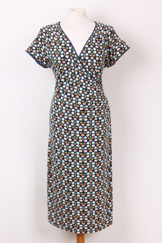Zomer! Jurk met appeltjes KING LOUIE maat 42 (XL), Kleding | Dames, Jurken, Meerkleurig, Maat 42/44 (L), Ophalen of Verzenden