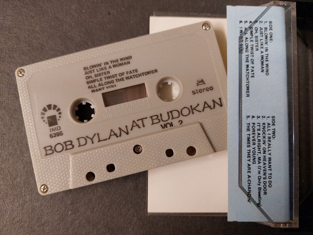 Bob Dylan CASSETTE Live at Budokan Saoedi Arabie, Gebruikt, Verzenden, 1 bandje, NvT