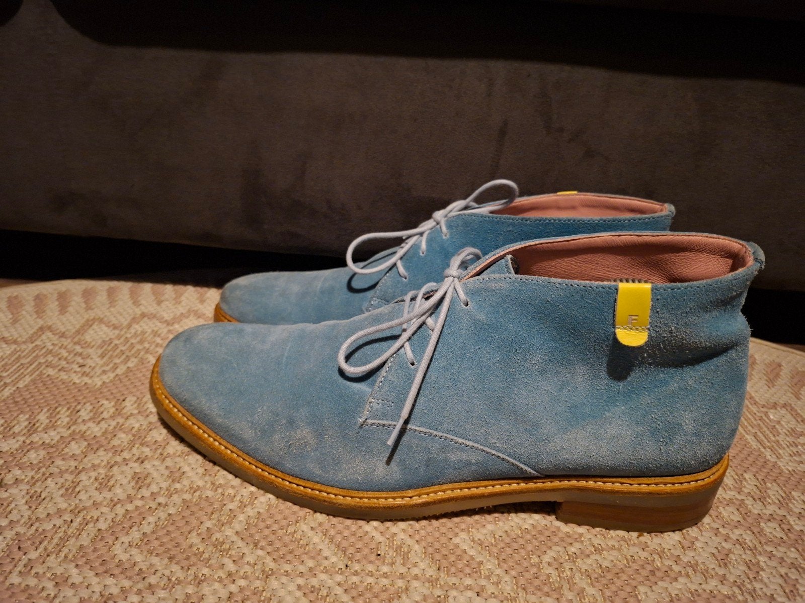 Floris van bommel Maat 42, Kleding | Heren, Blauw, Ophalen of Verzenden, Zo goed als nieuw, Espadrilles of Moccasins