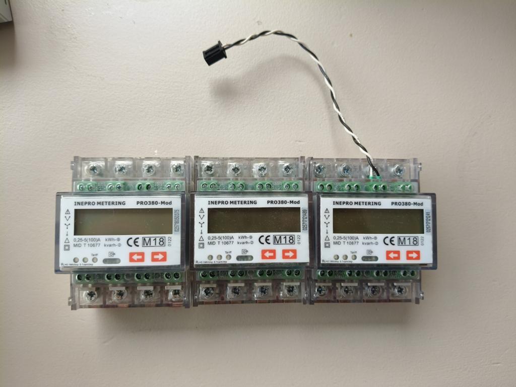 3 Fase Inepro kWh meter / MID meter, Hobby en Vrije tijd, Ophalen of Verzenden, Gebruikt