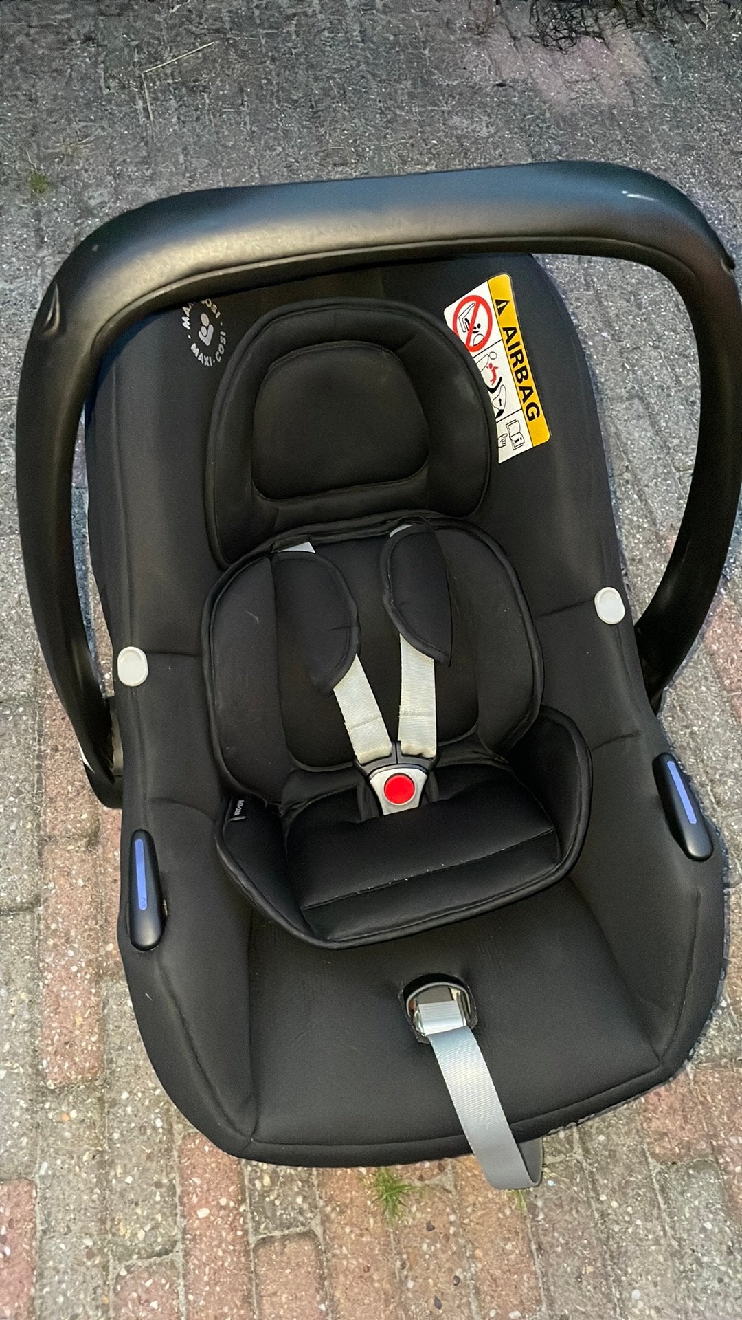 Maxicosi Tinca, Ophalen, Autogordel of Isofix, Gebruikt, 0 t/m 13 kg