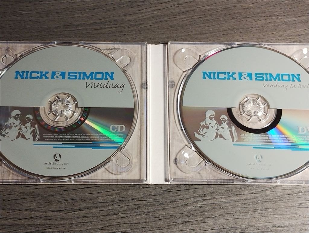 Nick & Simon - Vandaag [2 CD Digipack Gelimiteerde Oplage], Ophalen of Verzenden, Zo goed als nieuw, Levenslied of Smartlap